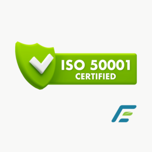 Image representing ISO 50001 certification badge